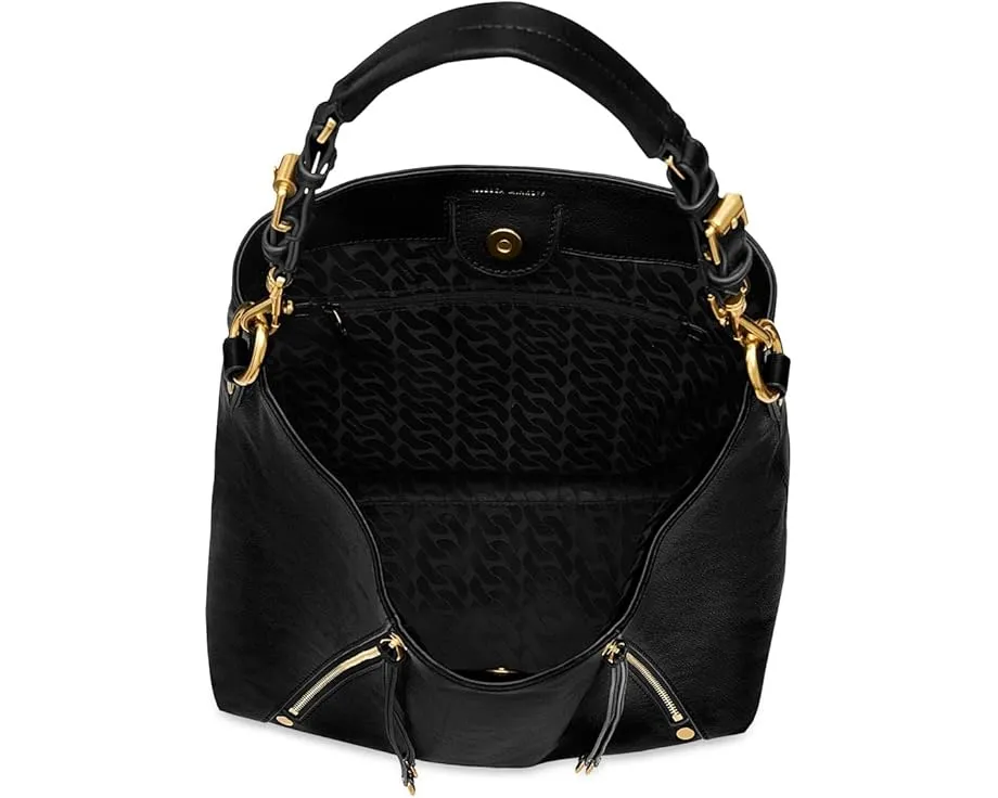 Сумка Rebecca Minkoff Rivington Hobo из натуральной кожи с регулируемыми ремнями