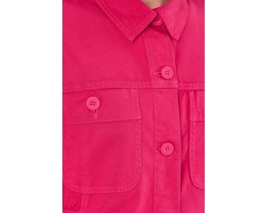 Куртка-рубашка Liverpool Los Angeles с рукавом 3/4 и накладными карманами