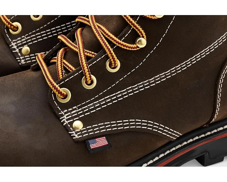 Водонепроницаемые ботинки KEEN Utility Liberty 6 дюймов с углом каблука 90° и композитным мыском