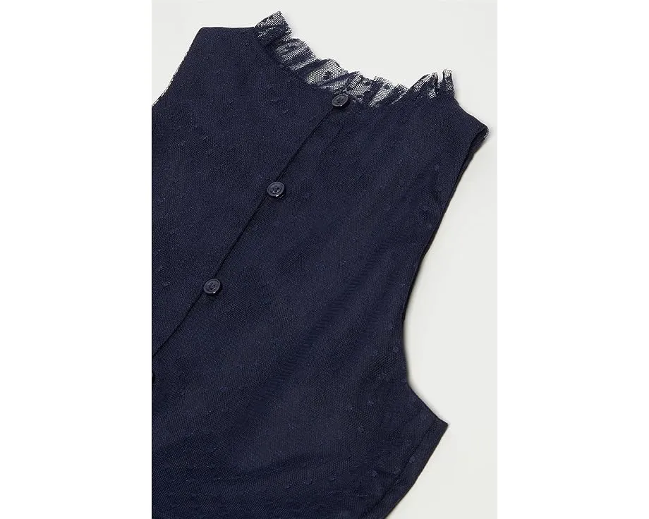 Детское платье с ярусами из сетки и горошком Janie and Jack