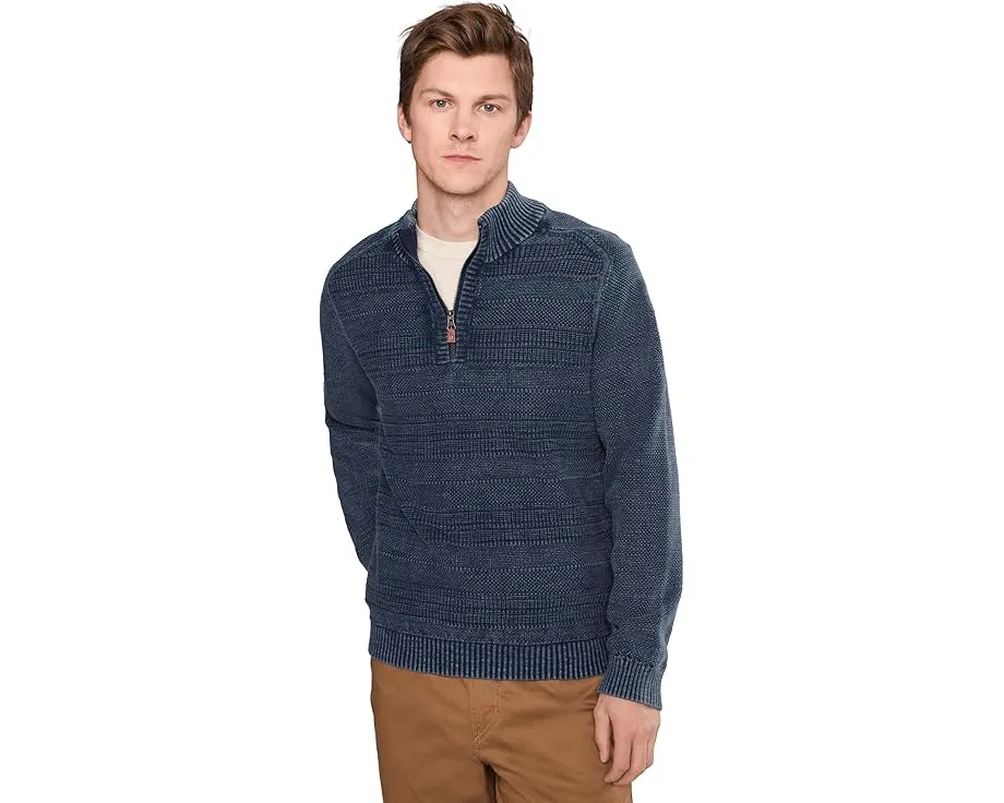 Свитер Tommy Bahama Saltwater Textured Half Zip с воротником стойкой