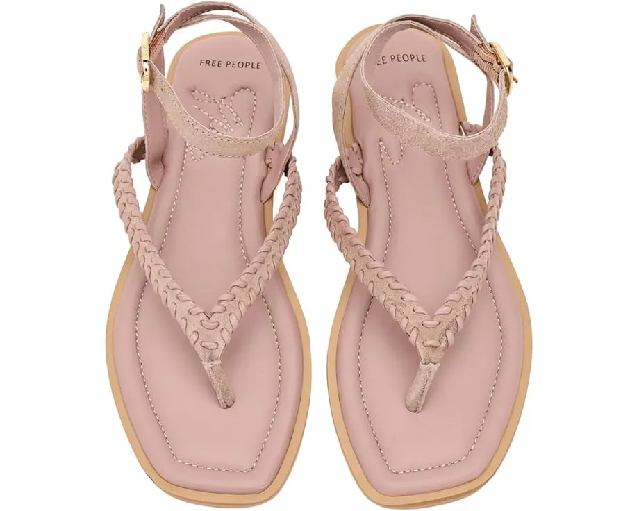 Сандалии Free People Waverly Whipstitch с ручной строчкой и открытым носком