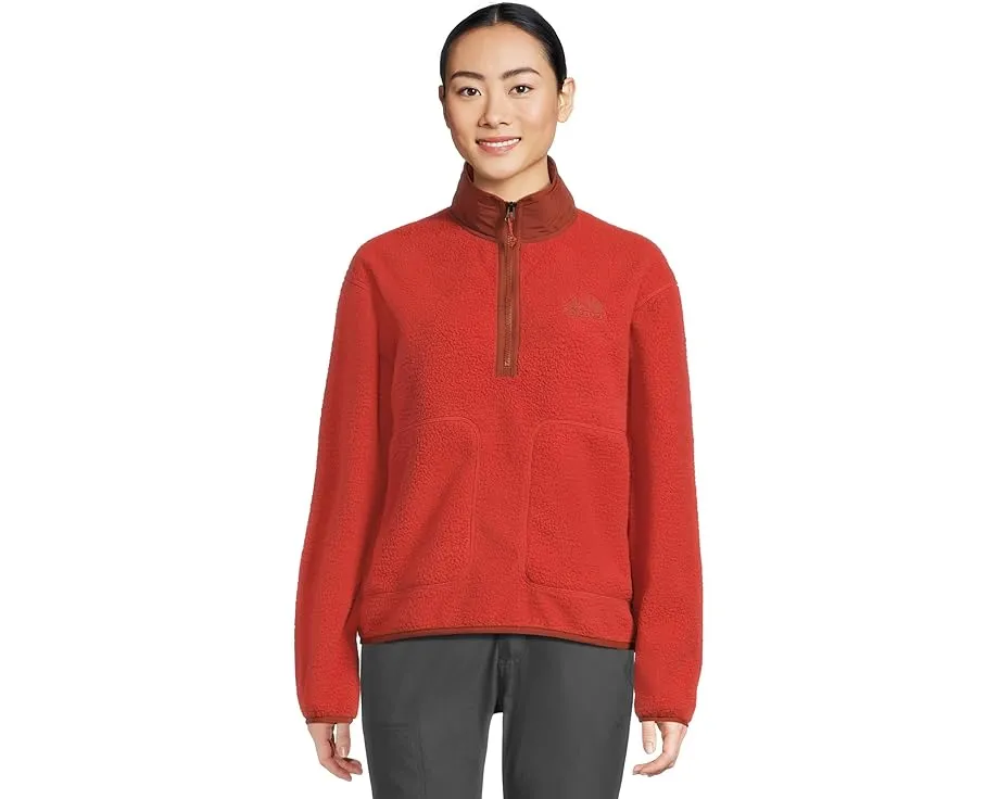 Толстовка Marmot Wanderer из высоковорсного флиса с накладками на плечах и локтях