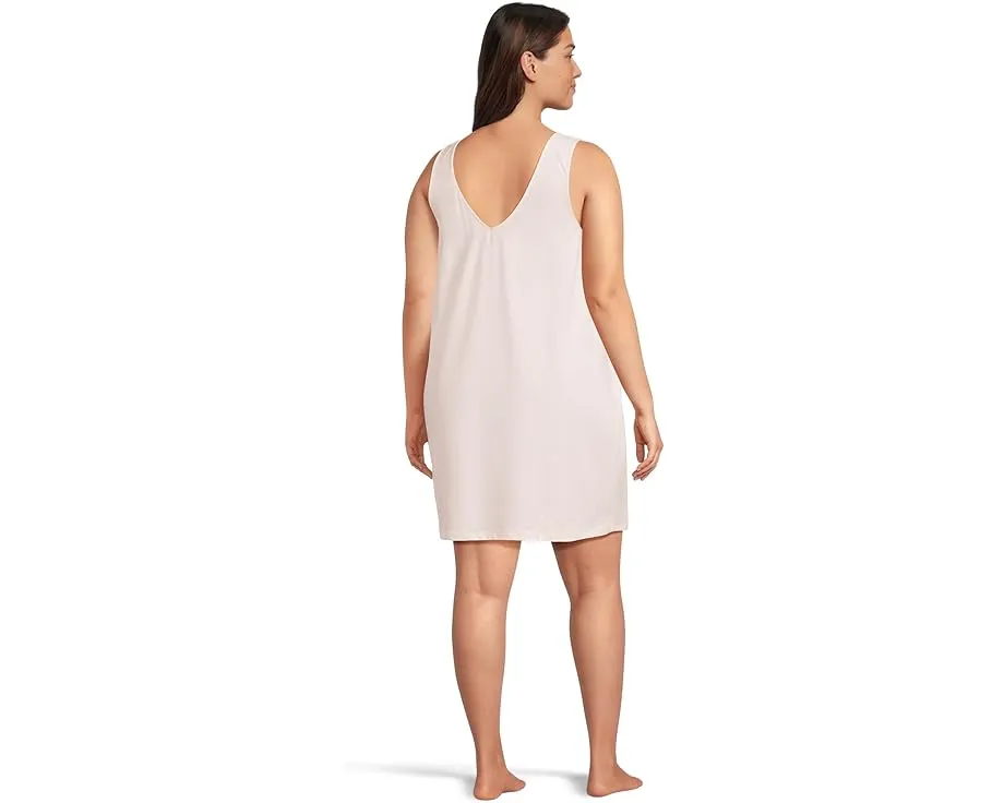 Хлопковая сорочка Skin Natural Skin Josephine большого размера с V-образным вырезом