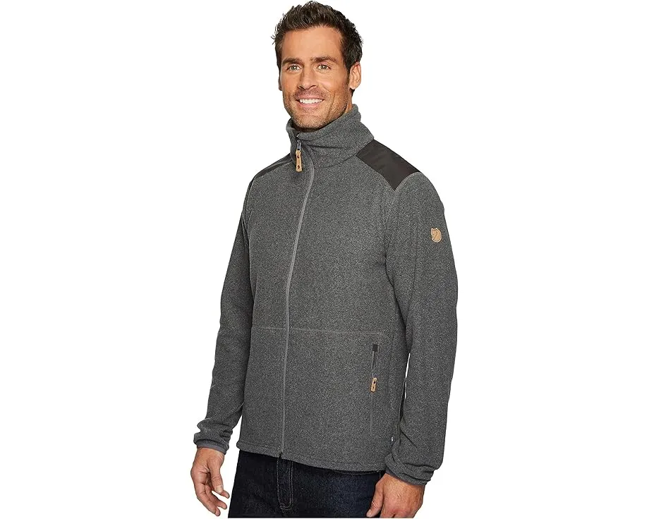 Fjällräven флисовая кофта Sten с высоким воротником и усилением G-1000