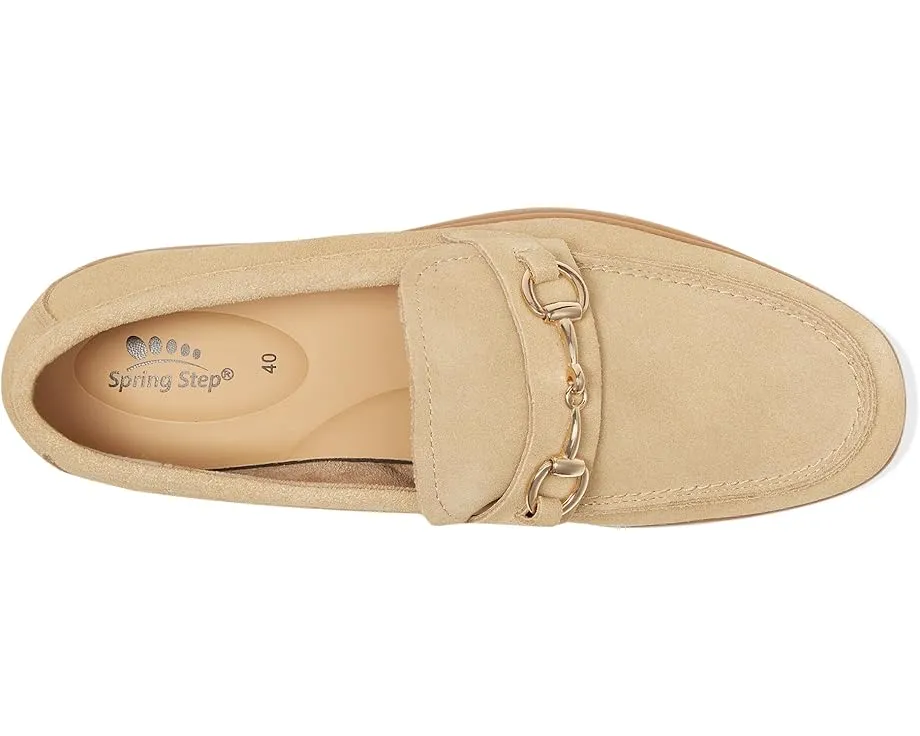 Лоферы Spring Step Maryln из замши с металлической пряжкой