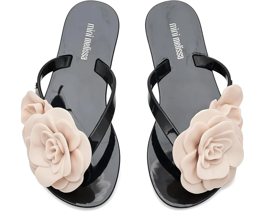 Сандалии Mini Melissa Harmonic Petals с цветочным апплике