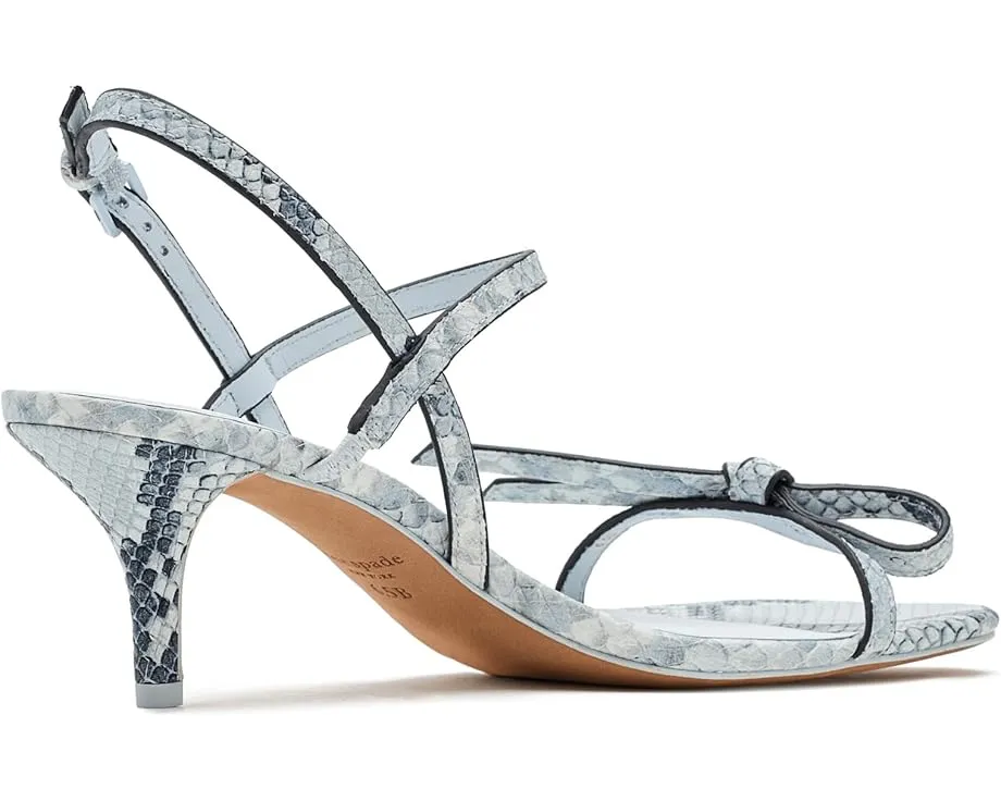 Сандалии на каблуке kitten heel Kate Spade New York Loop с ремешками и квадратным носком