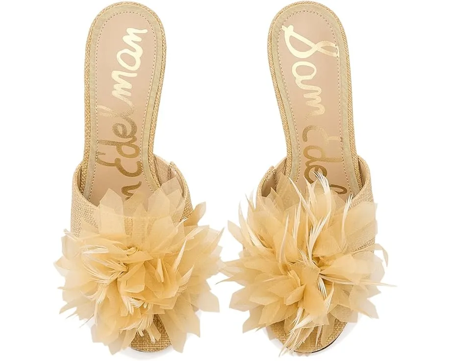 Босоножки Sam Edelman Jace на каблуке spool с цветочным декором