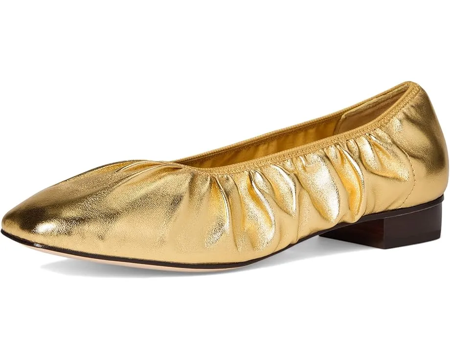 Балетки Loeffler Randall Tove с квадратным носком и металлическим отливом