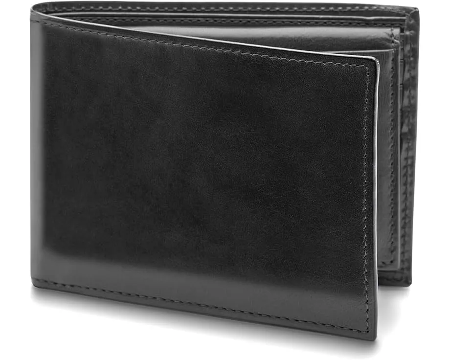 Кошелек для карт Bosca с отстегивающимся ID-футляром из состаренной кожи