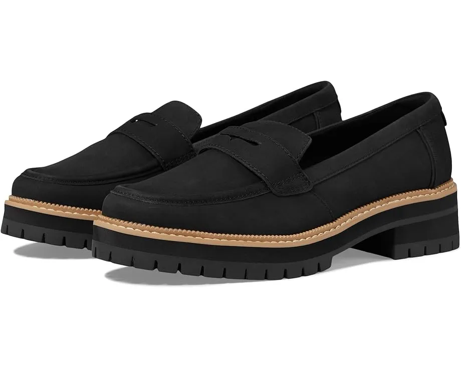 Лоферы TOMS Cara с платформой и контрастными деталями