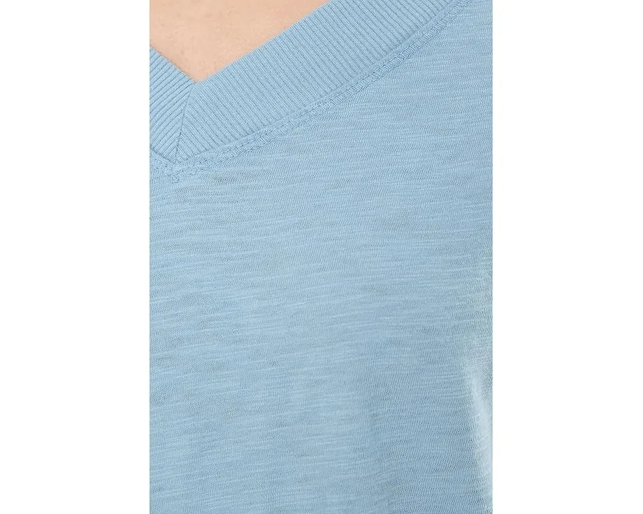 Футболка Mod-o-doc с широким V-образным вырезом и рукавами 3/4