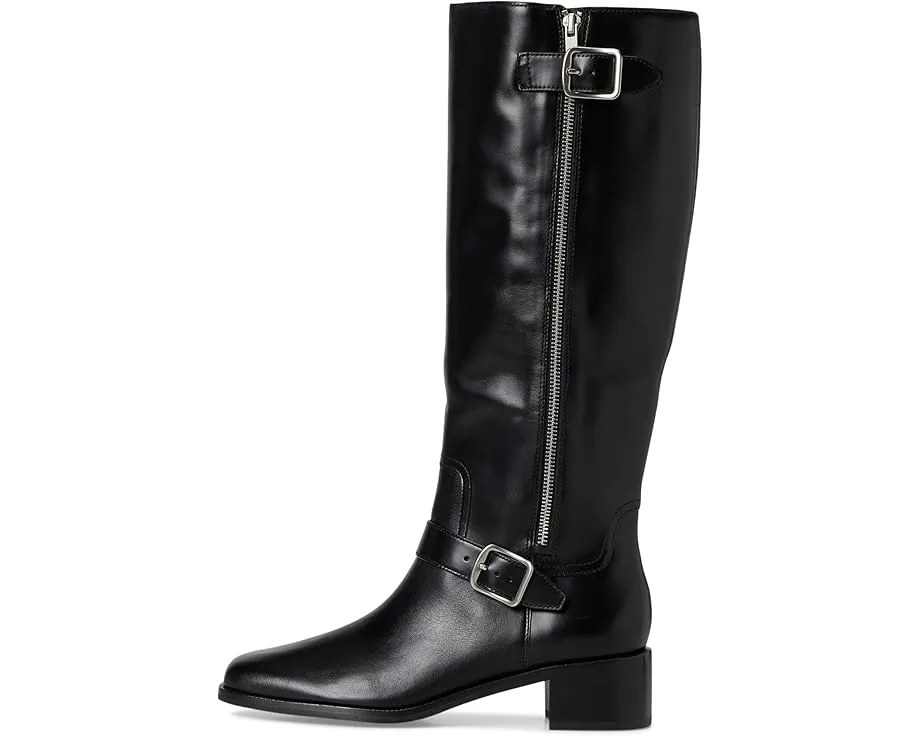 Высокие ботинки Vince Leighton Zip из замши с боковой молнией