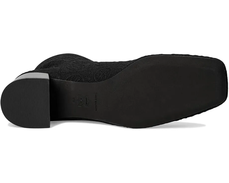 Ботинки Tory Burch Stretch на устойчивом каблуке 45 мм