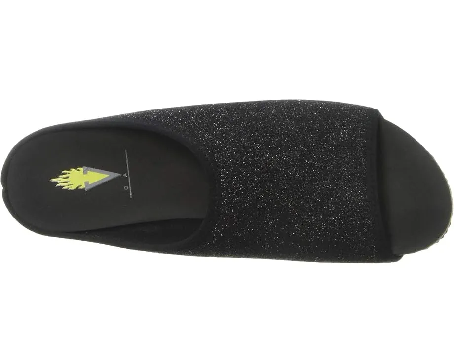 VOLATILE босоножки Festina на танкетке с блестками и открытой пяткой