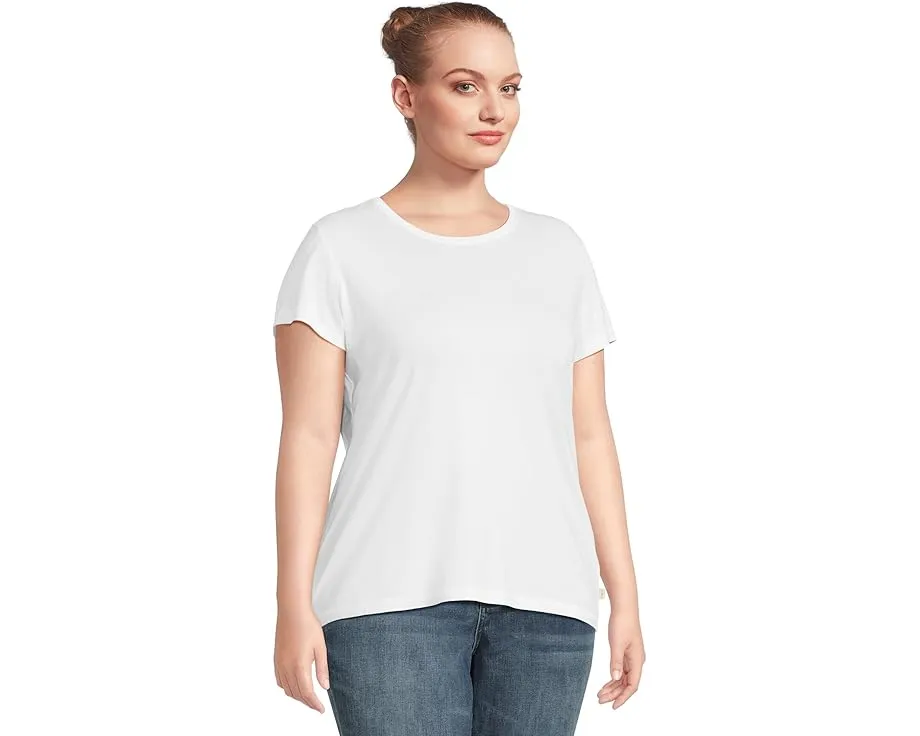 Футболка L.L.Bean с коротким рукавом из мягкого стрейч-супимы с круглым вырезом