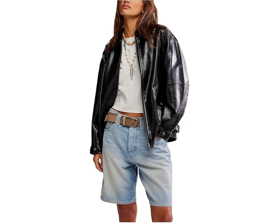 Куртка Free People Sloane Vegan из вощеного хлопка в утилитарном стиле