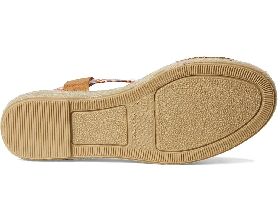 Сандалии Toni Pons Eliana с плетеными лямками и застежкой на липучке