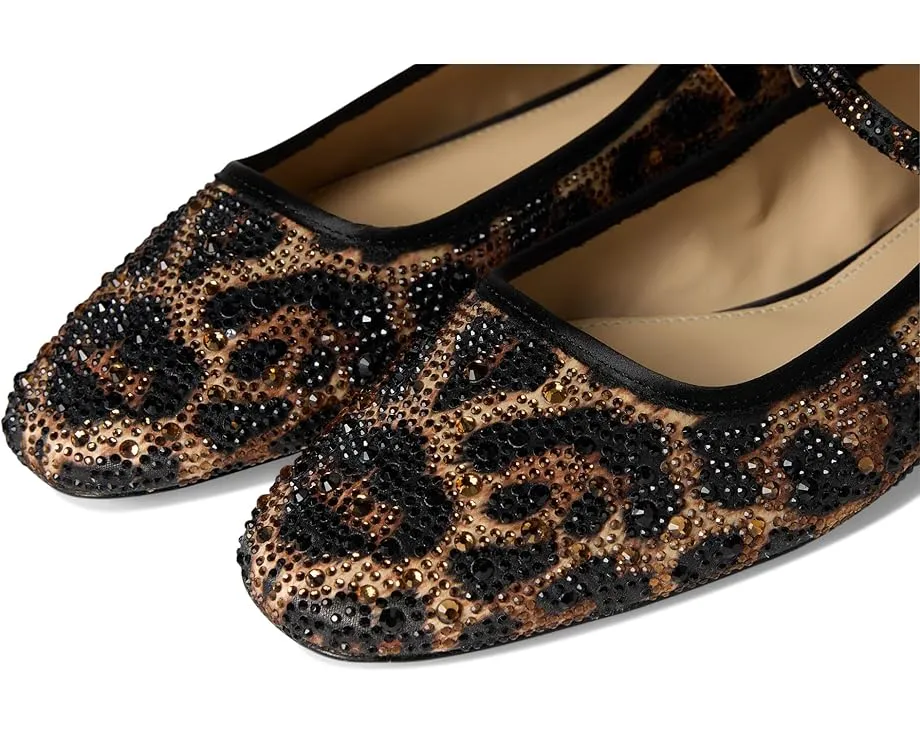 Балетки Blue by Betsey Johnson Lorel с леопардовым принтом и стразами