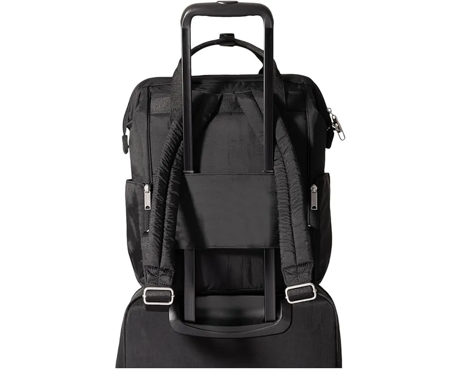 Baggallini Рюкзак Windsor с защитой от кражи и рукавом для чемодана