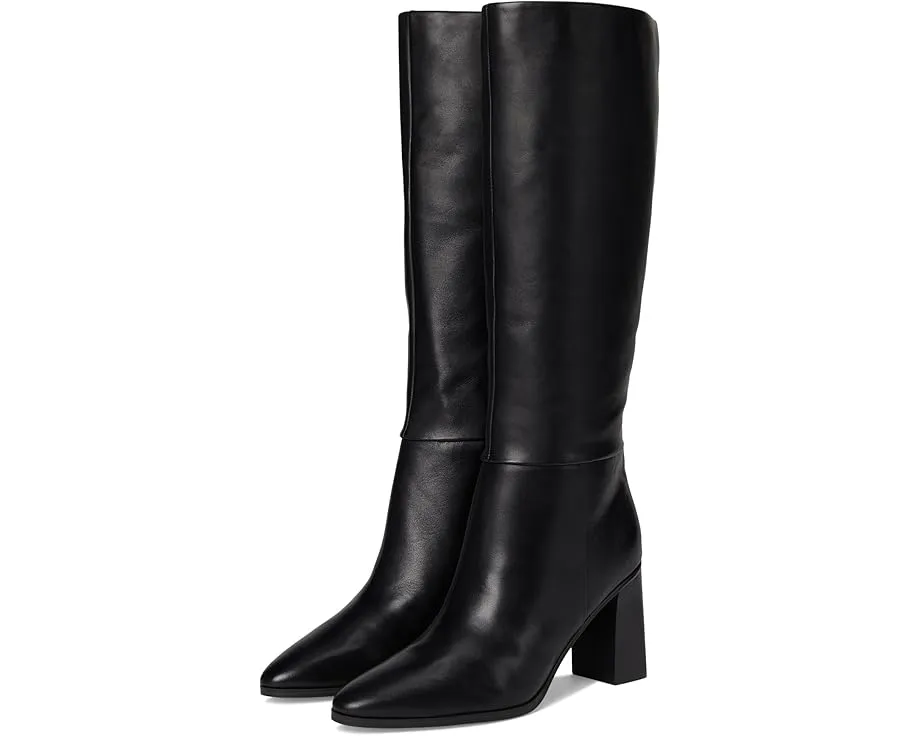 Calvin Klein сапоги Dawna до колена на устойчивом каблуке с миндалевидным носком