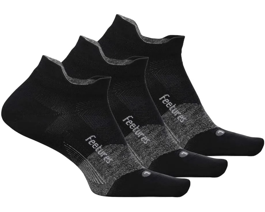 Носки для бега Elite Ultra Light No Show Tab с технологией влагоотведения Feetures