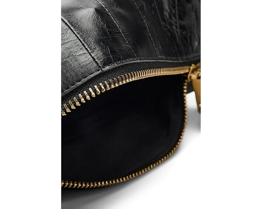 Мини-сумка через плечо AllSaints Vega Panel Min из кожи с мягким силуэтом