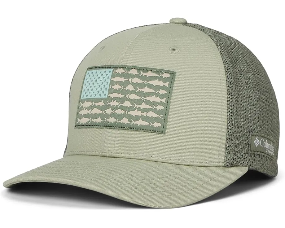 Бейсболка Columbia PFG Mesh Fish Flag с технологией Omni Shade