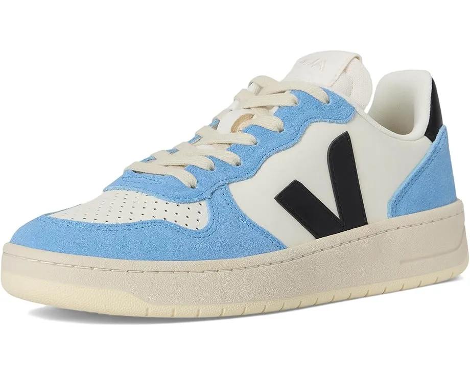 Кроссовки VEJA V-10 Prime из бычьей кожи с Уругвая на шнуровке