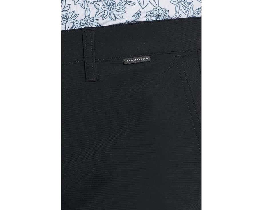 Брюки Hero Hour Golf от TravisMathew прямого кроя черные