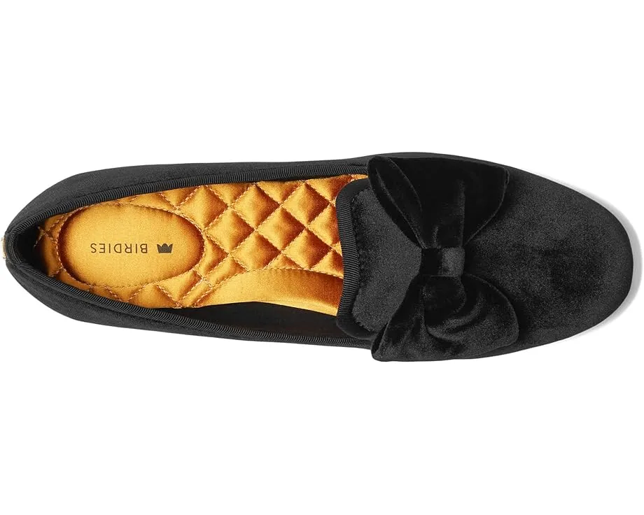 Лоферы Birdies The Starling с бархатным бантом и квадратным носком
