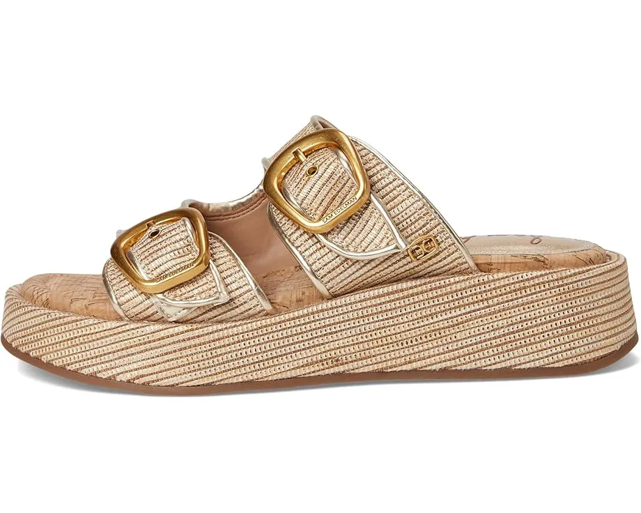 Сандалии-шлепанцы Sam Edelman Nerissa с крупной пряжкой и платформой