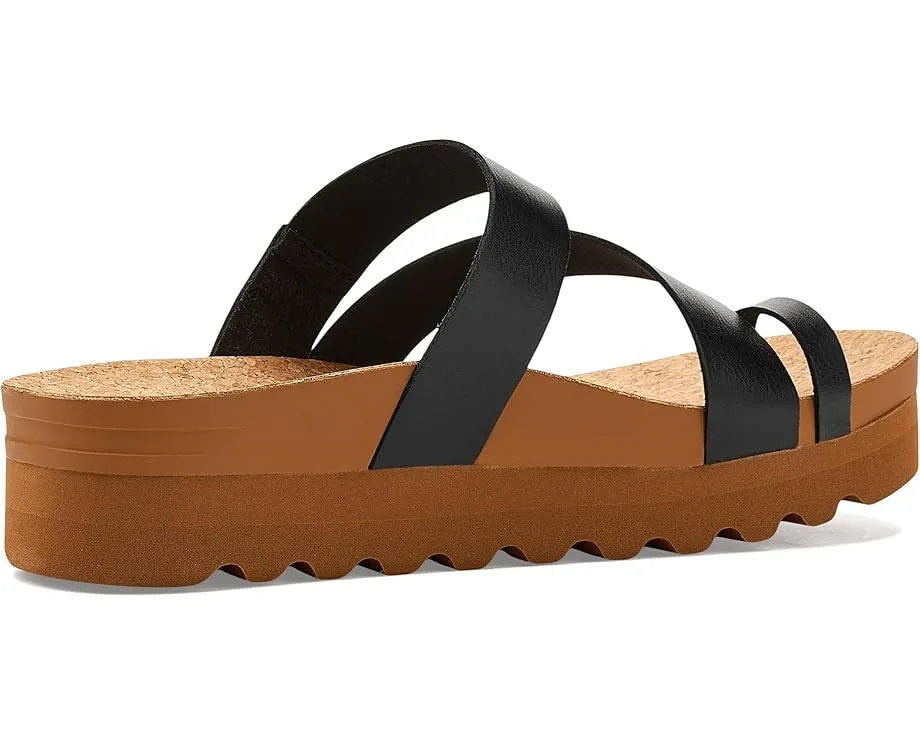 Сланцы Reef Vista Hi Layla с асимметричными ремешками и стелькой Vista