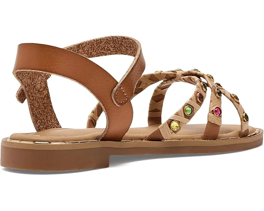 Детские сандалии Steve Madden Gillian с украшениями из стразов и регулируемой бретелью