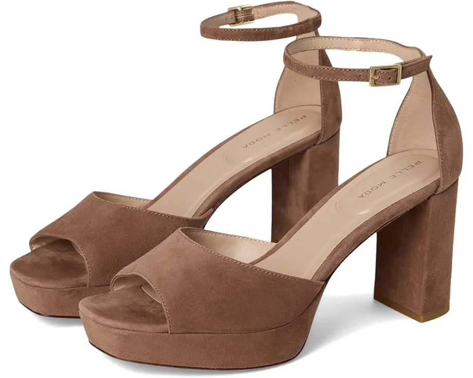 Босоножки Pearly Sandals от Pelle Moda на платформе с регулируемым ремешком