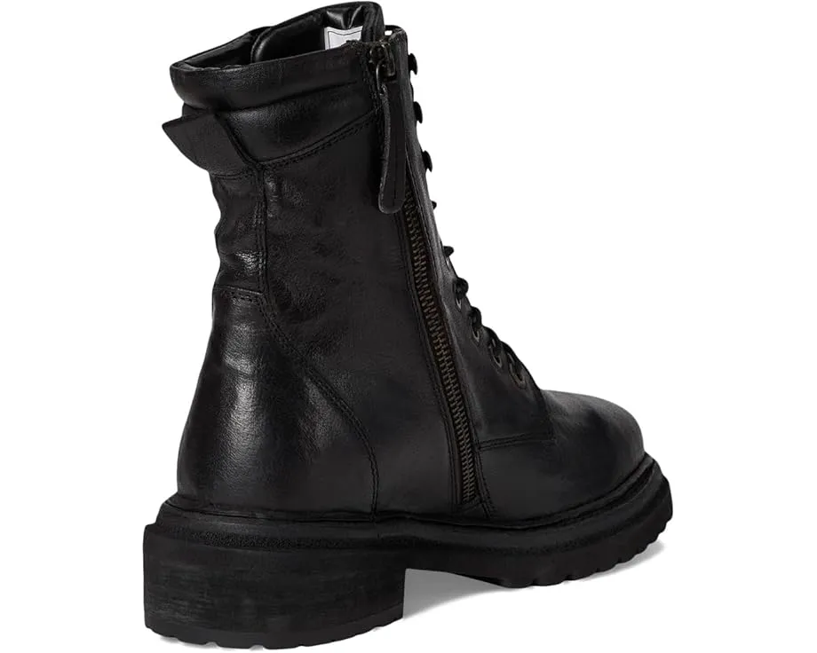 Ботинки Awol на шнуровке с молнией и состаренной кожей от ROAN by Bed Stu