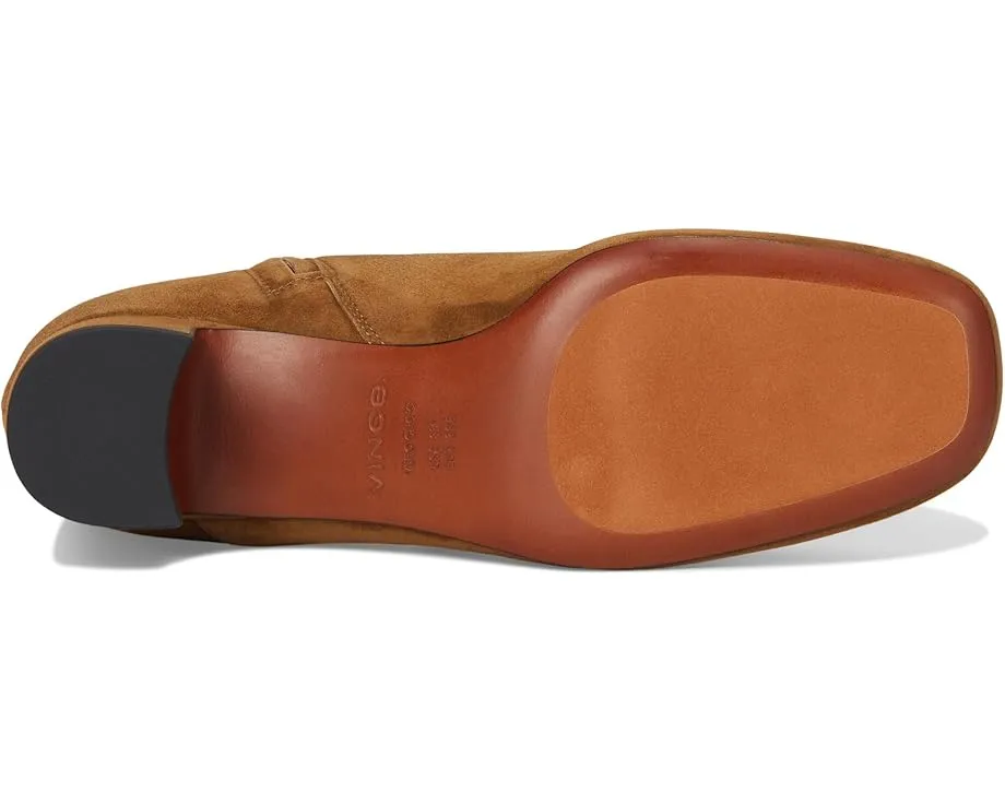 Короткие ботинки Vince Kellan на скульптурном каблуке с квадратным носком