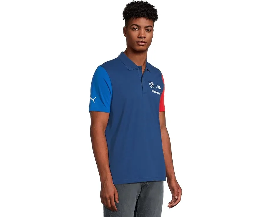 Puma BMW M Motorsport поло с принтом и классическим воротником