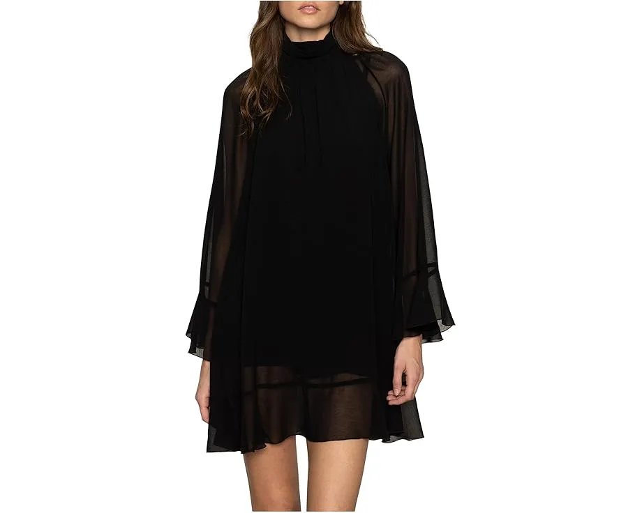 Мини-платье Sanctuary The Soulmate Mini Dress с длинным рукавом и стойкой