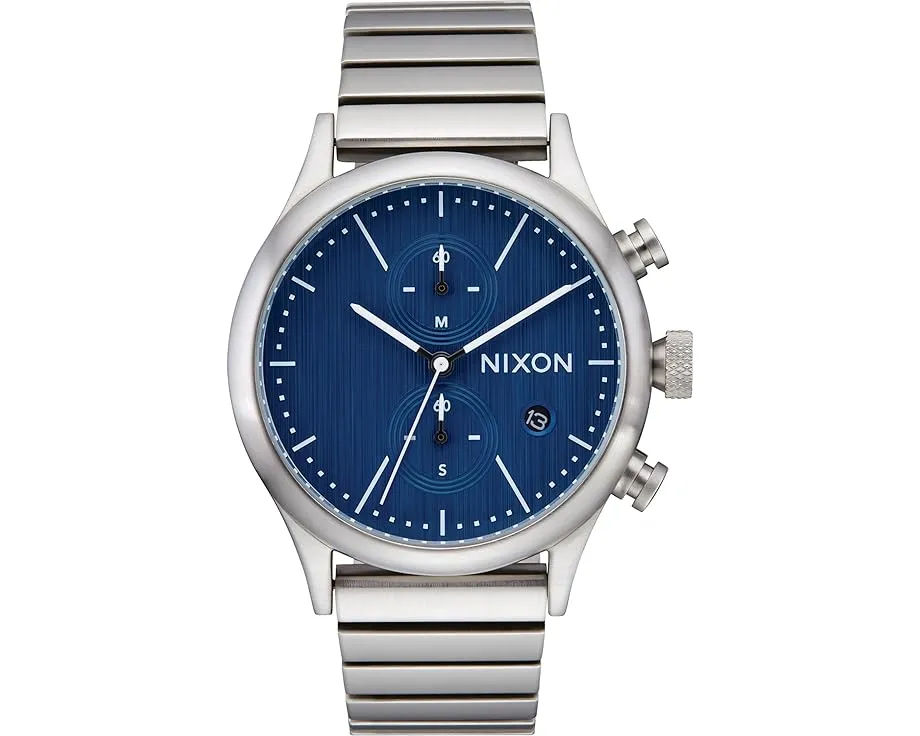 Хронограф Nixon Station Chrono с японским механизмом Miyota и водонепроницаемостью 10 ATM