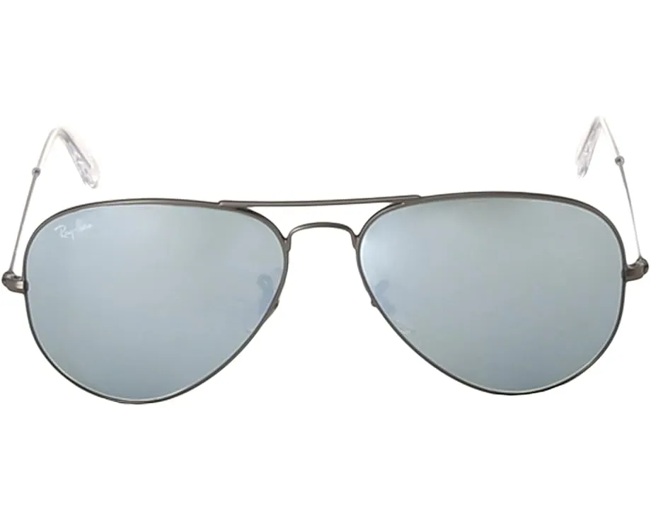 Авиаторы Ray-Ban RB3025 с зеркальными линзами