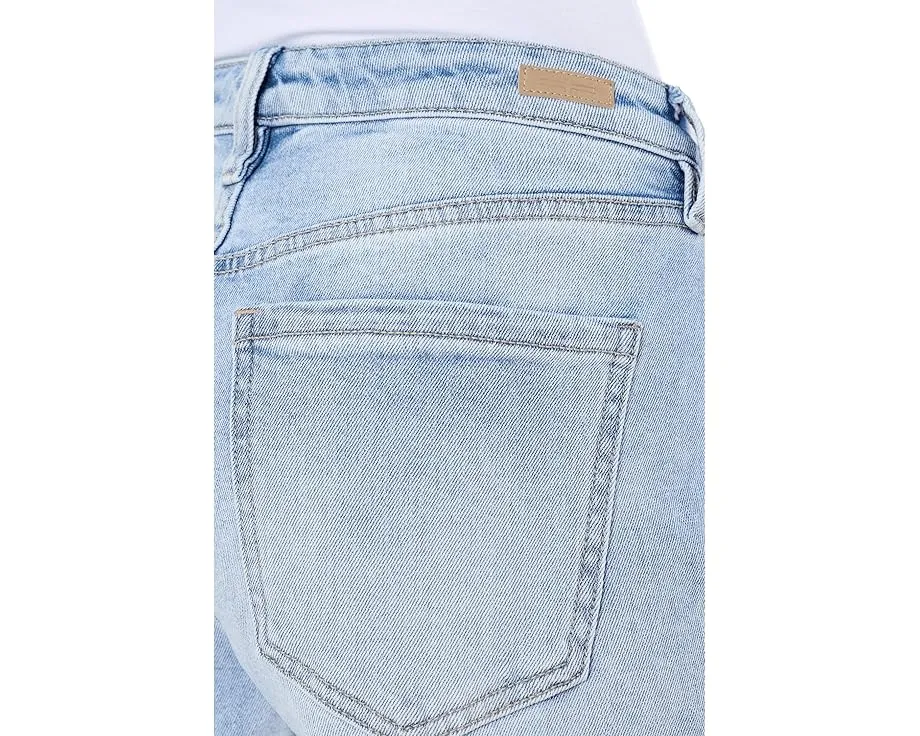 Джинсы Liverpool Kennedy Mid Rise Crop Straight с разрезом