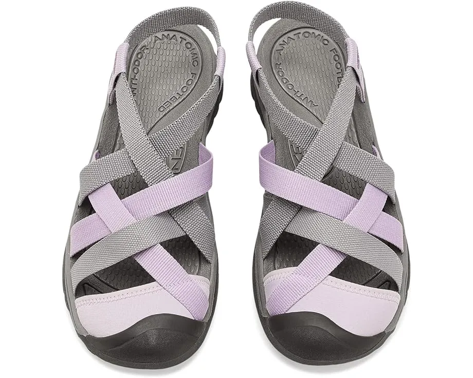 Сандалии KEEN Whisper Lattice с перекрестными ремешками и пеной для комфорта