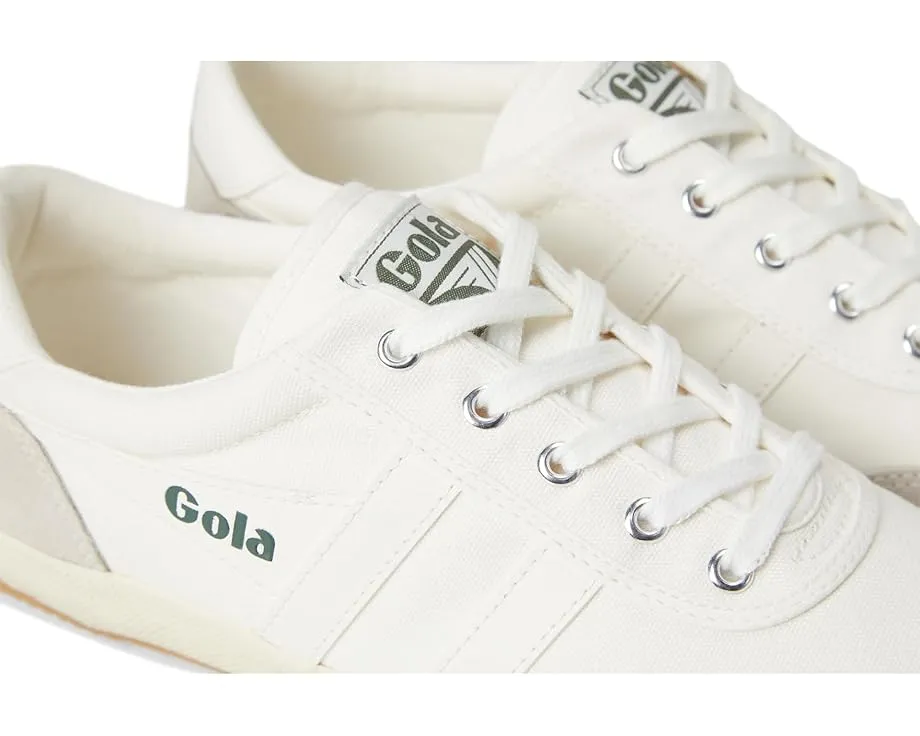 Gola Badminton с верхом из холста и замшевыми накладками