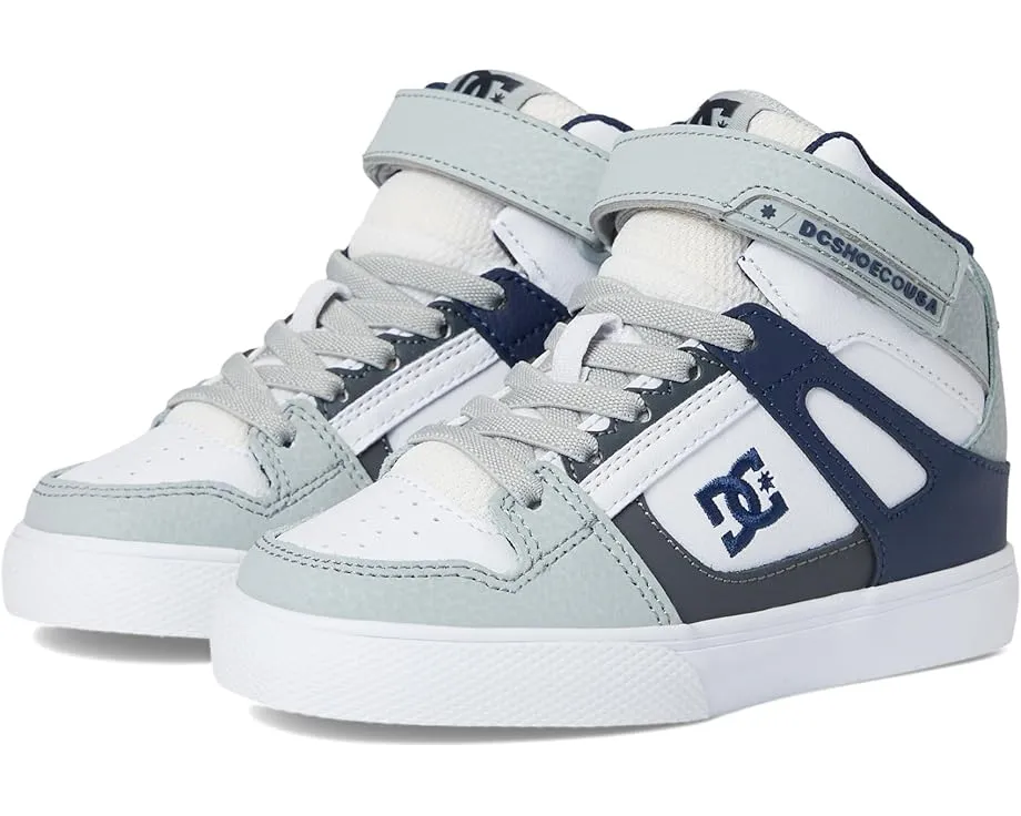 Кроссовки DC Kids Pure High-Top EV с вулканизированной подошвой для скейтбординга