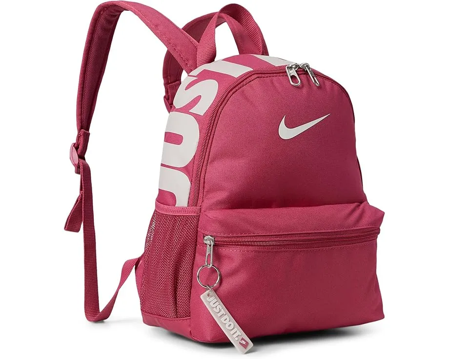 Мини-рюкзак Nike Kids Brasilia Just Do It объемом 11 литров с прозрачными элементами