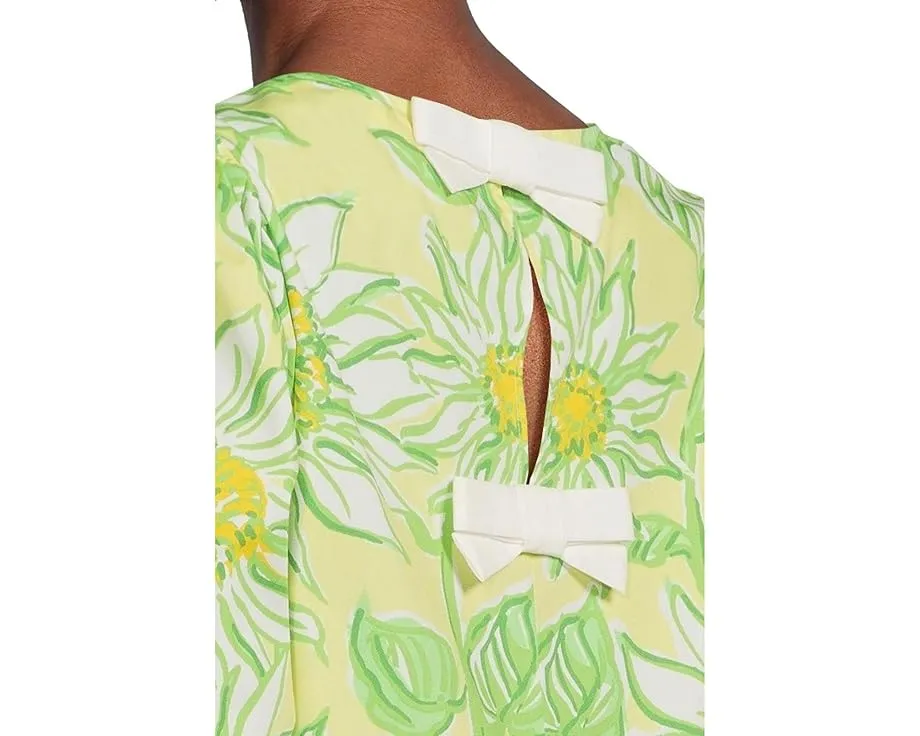Топ с коротким рукавом Lilly Pulitzer Hisli с бантом на спине