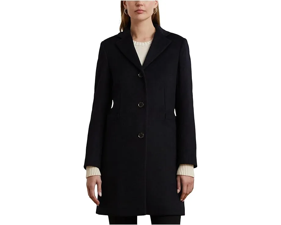 Свитер Lauren Ralph Lauren из шерстяной смеси с V-образным вырезом