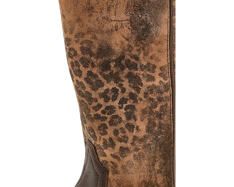 Ковбойские сапоги Ariat Round Up Ryder из натуральной кожи с узором